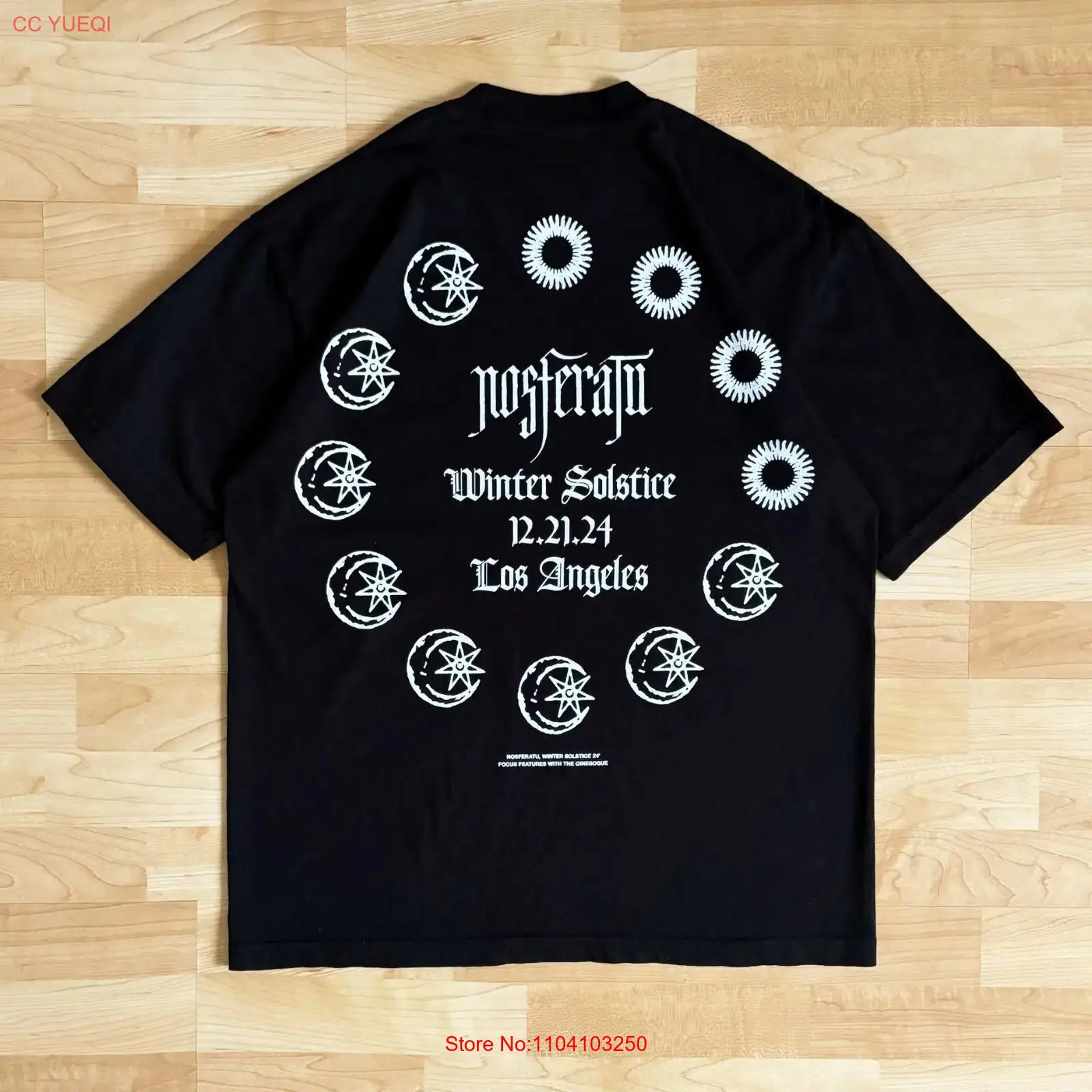 Vintage Fashion La - تي شيرت نوسفراوتو Winter Solstice LA