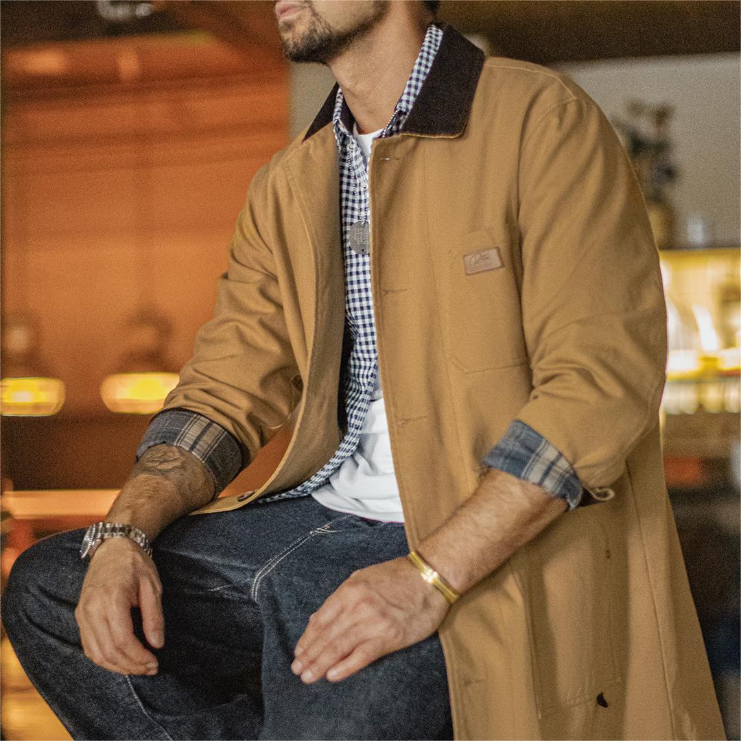 Vintage Windbreaker Nylon - سترة Maden الرجالية الكلاسيكية من ميشيغان