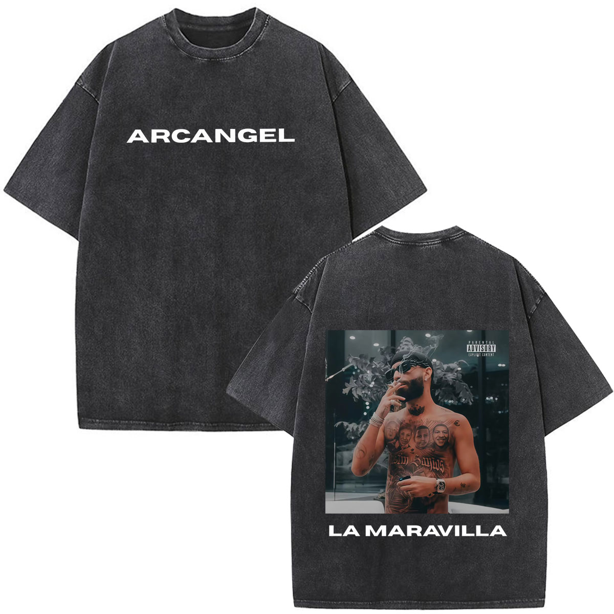تي شيرت مطبوع بتصميم Arcangel  - مراجعة Vintage Fashion La وسعره