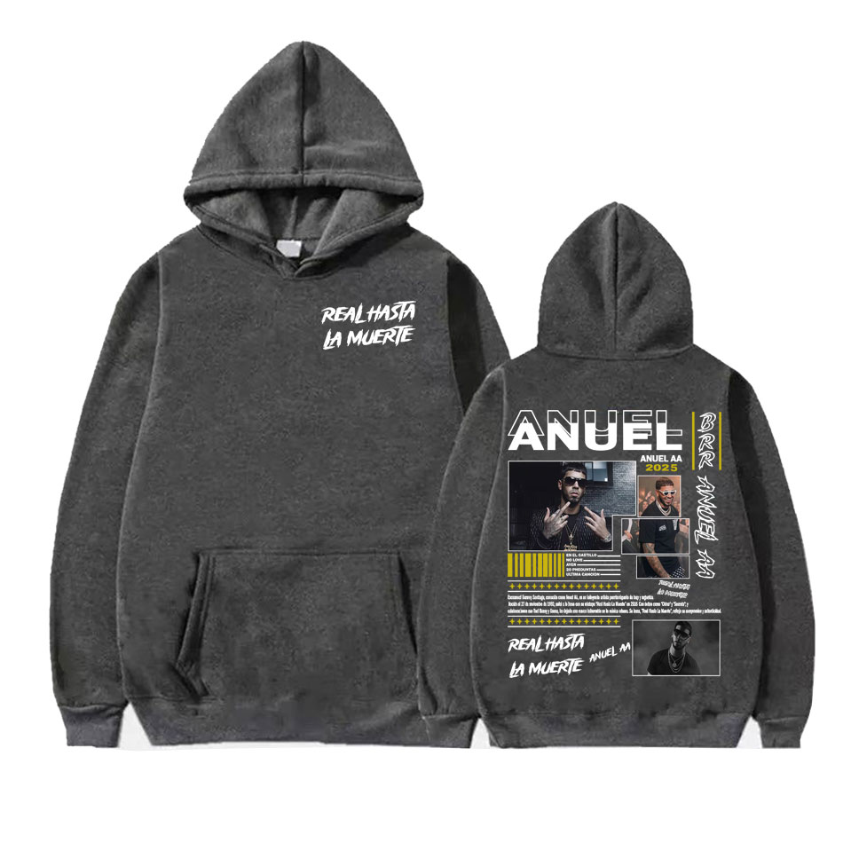 Anuel AA Real Hasta La Muerte  - مراجعة Vintage Fashion La وسعره
