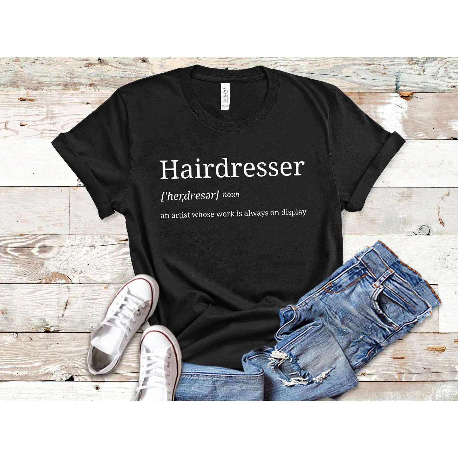 تي شيرت مصفف الشعر بتصميم عتيق - مراجعة Vintage Fashion Quotes وسعره
