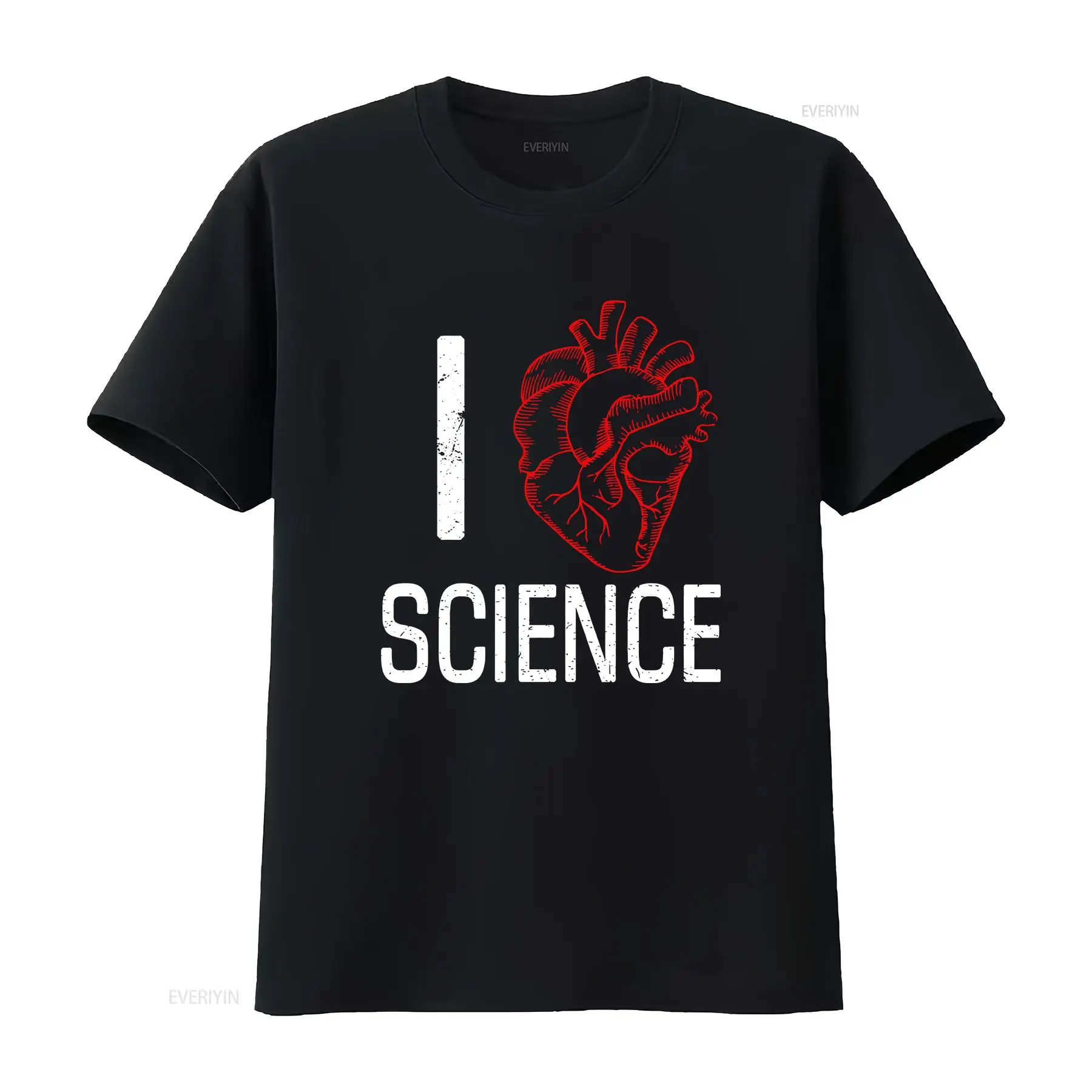 تي شيرت I Heart Science بتصميم - مراجعة Vintage Fashion Research وسعره