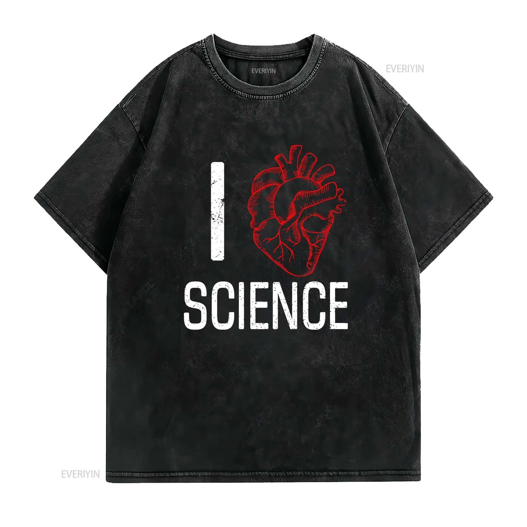تي شيرت I Heart Science بتصميم - مراجعة Vintage Fashion Research وسعره